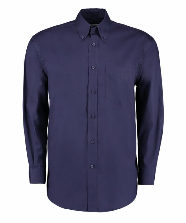 Kk105 Midnightnavy Ft Corporate Oxford shirt long-sleeved (classic fit) – Midnight Navy Blue, 14.5