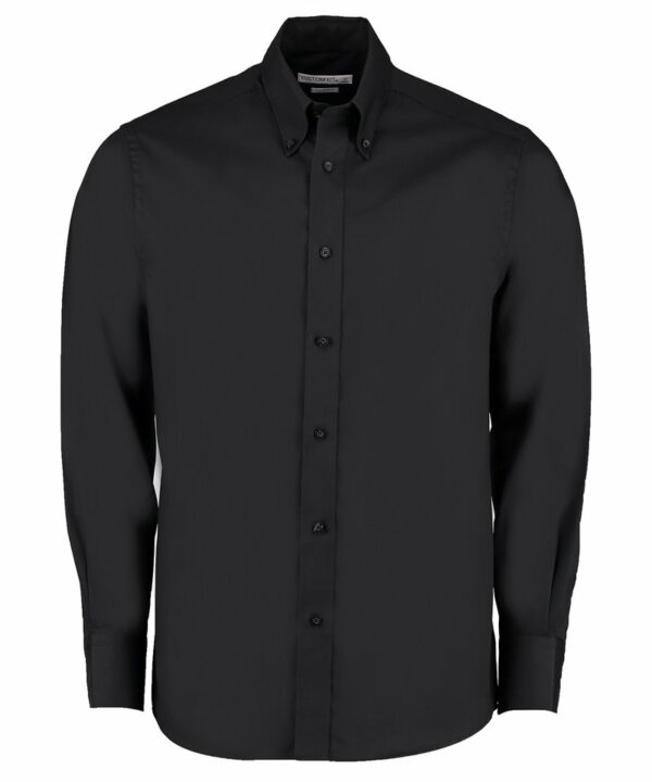 Kk188 Black Ft Premium Oxford shirt long-sleeved (tailored fit)