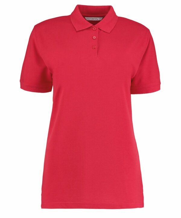 Kk703 Red Ft Klassic polo women’s with Superwash® 60°C (classic fit) – Red* Red, 10