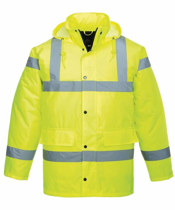 Pw003 Yellow Ft Hi-vis traffic jacket (S460)