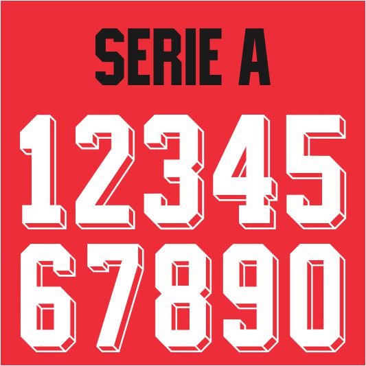 Serie A Football Kit Printing