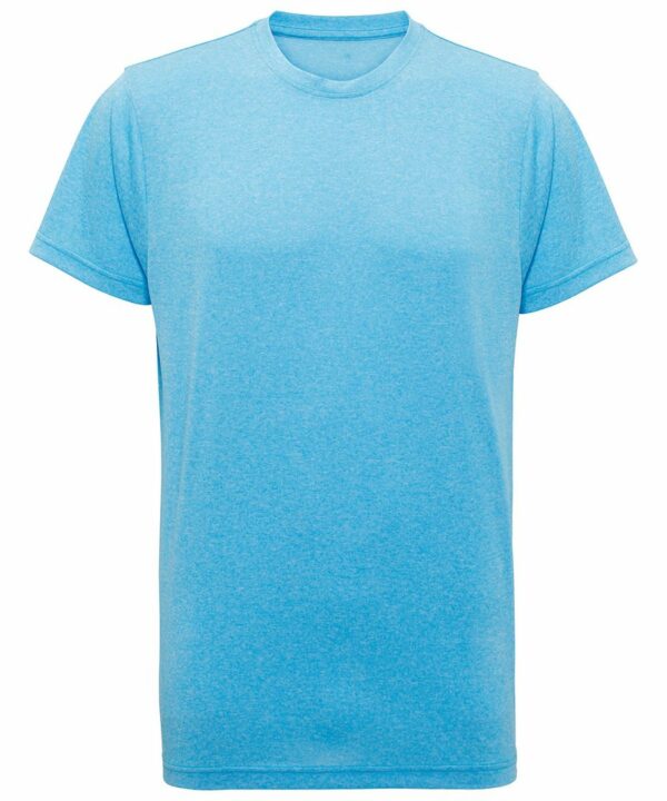 Tr010 Turquoisemelange Ft TriDri® performance t-shirt – Turquoise Melange Blue, 2XL