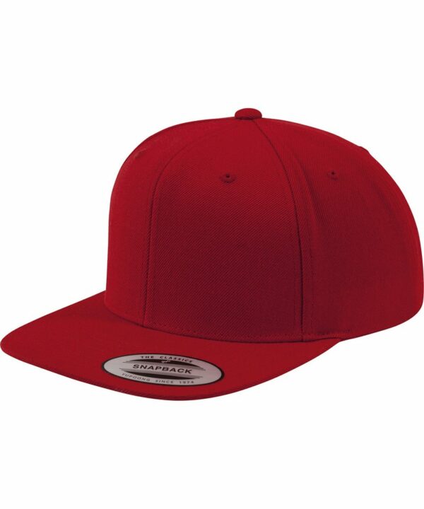 Yp001 Red Red Ft The classic snapback (6089M) – Red/Red Red, One size
